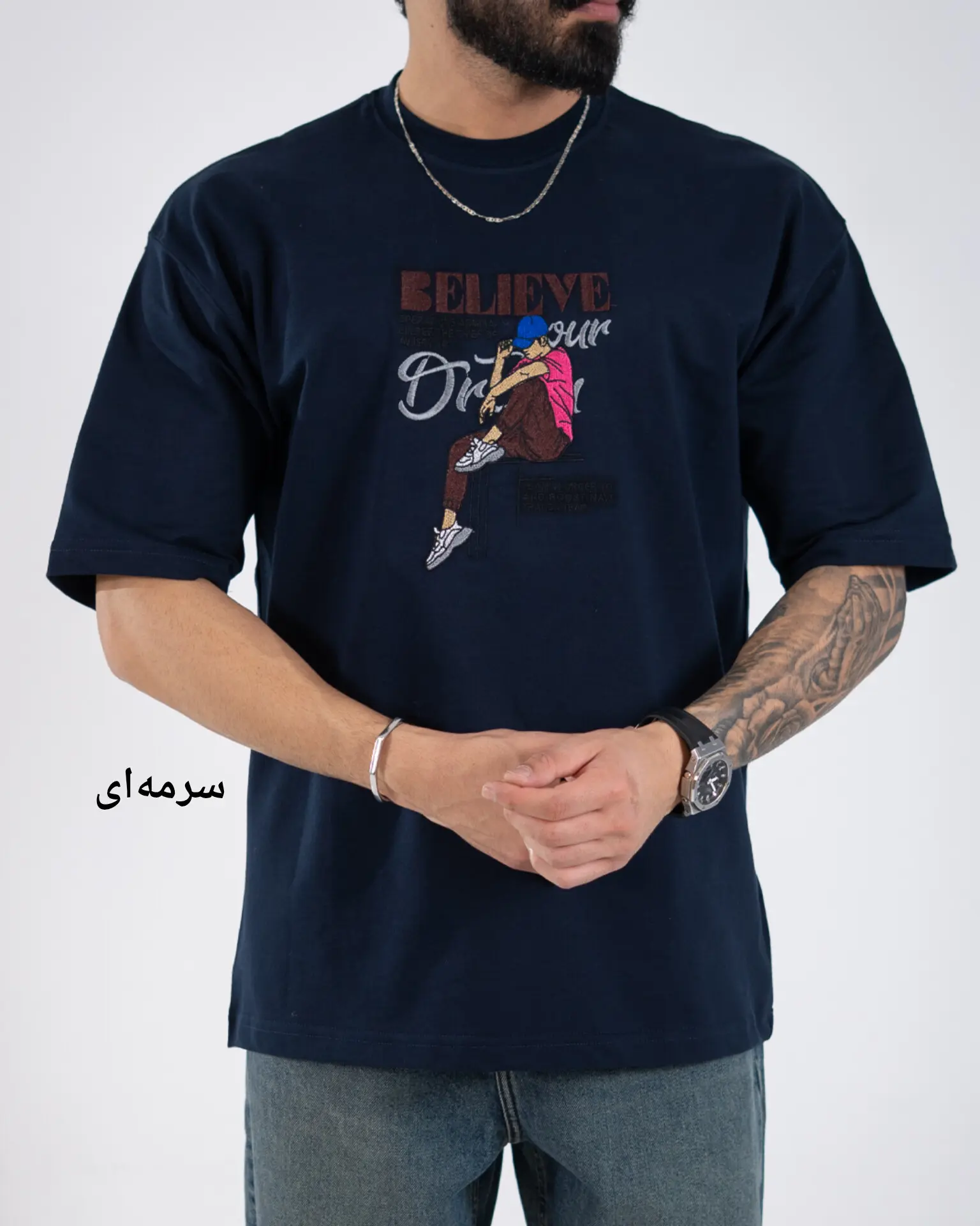 تیشرت گلدوزی مهیار-کد5282